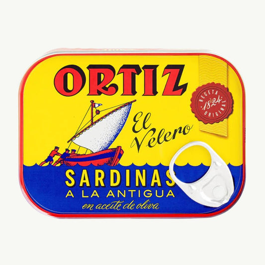 Ortiz Sardines a la Antigua in Olive Oil, 140g