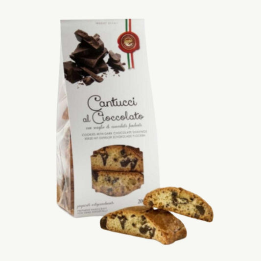 Cantucci al Cioccolato biscuit, with Large Chocolate Chunk from Lago Nero (200g)