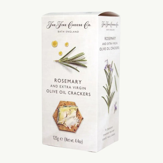 Rosemary and Extra Virgin Olive Oil Crackers 125g