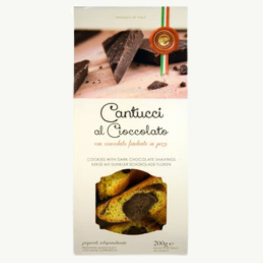 Cantucci al Cioccolato biscuit, with Large Chocolate Chunk from Lago Nero (200g)