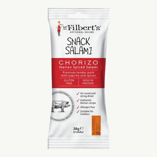 Mr Filbert's Snack Salami Chorizo 38g