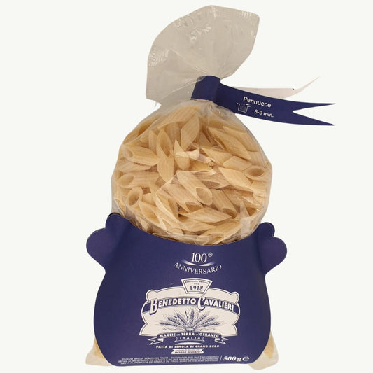 Pennucce, Short Penne Pasta from Benedetto Cavalieri (500g)