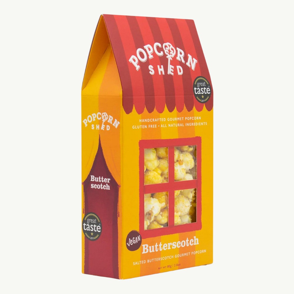 Butterscotch Popcorn Shed 80g