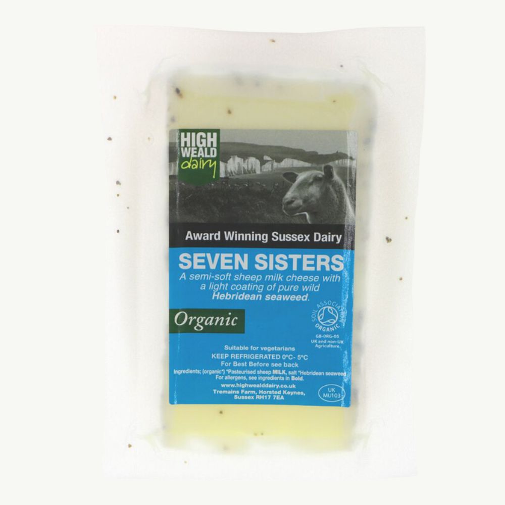 Organic Seven Sisters Cheese 125g