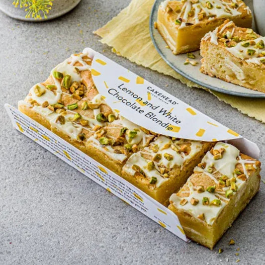 Lemon & White Chocolate Blondie (255g)