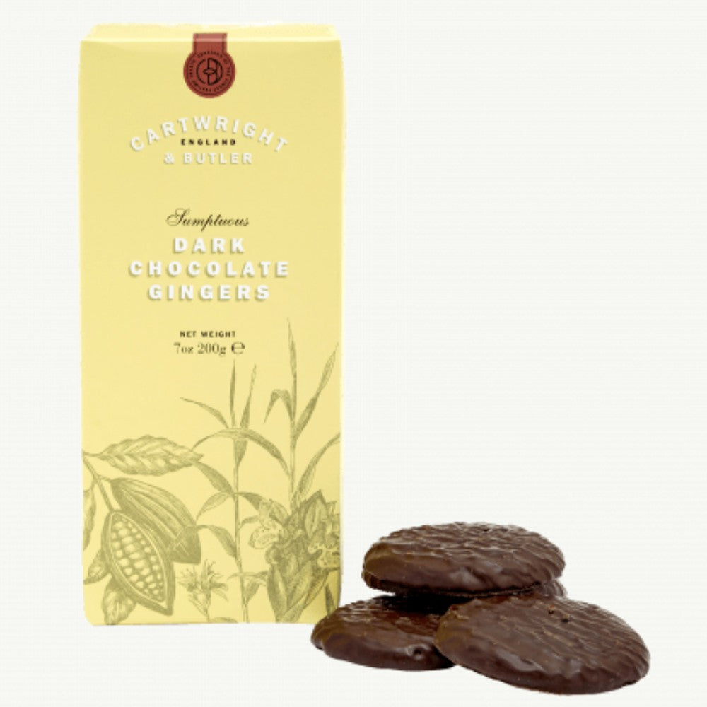 Dark Chocolate Gingers 200g