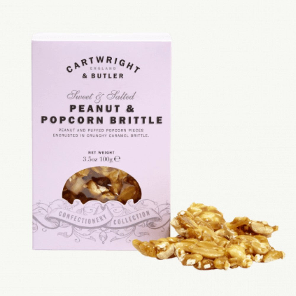 Peanut & Popcorn Brittle (100g)