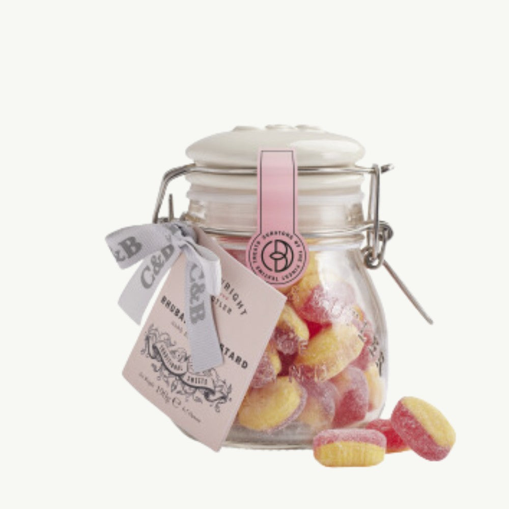 Rhubarb & Custard Sweets (190g)